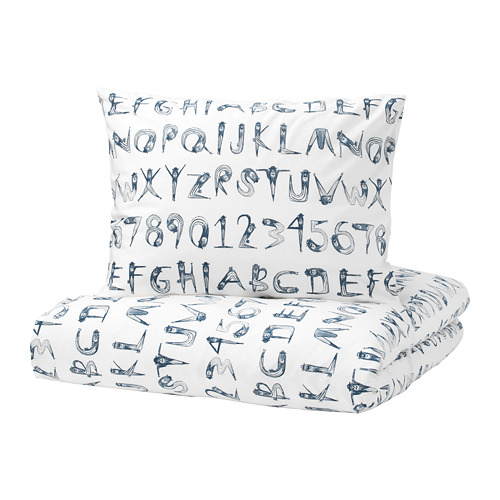 LATTJO Quilt cover and pillowcase IKEA