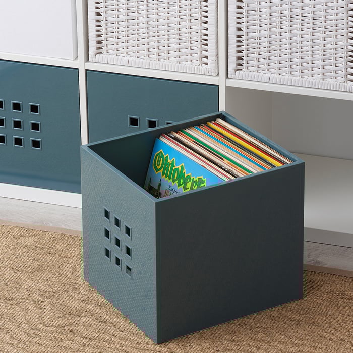 LEKMAN Box greyturquoise IKEA
