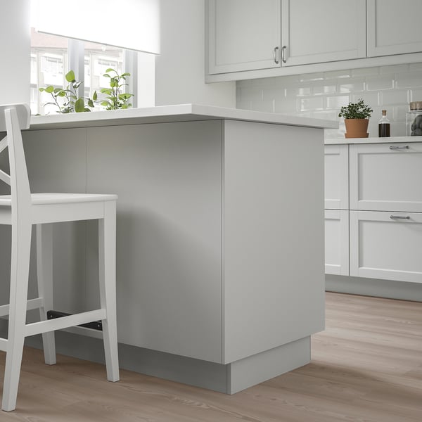 LERHYTTAN Cover panel - light grey - IKEA