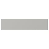 LERHYTTAN Drawer front, light grey, 40x10 cm