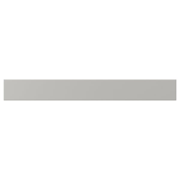 LERHYTTAN Drawer front, light grey, 80x10 cm