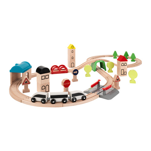 Pista trenino legno