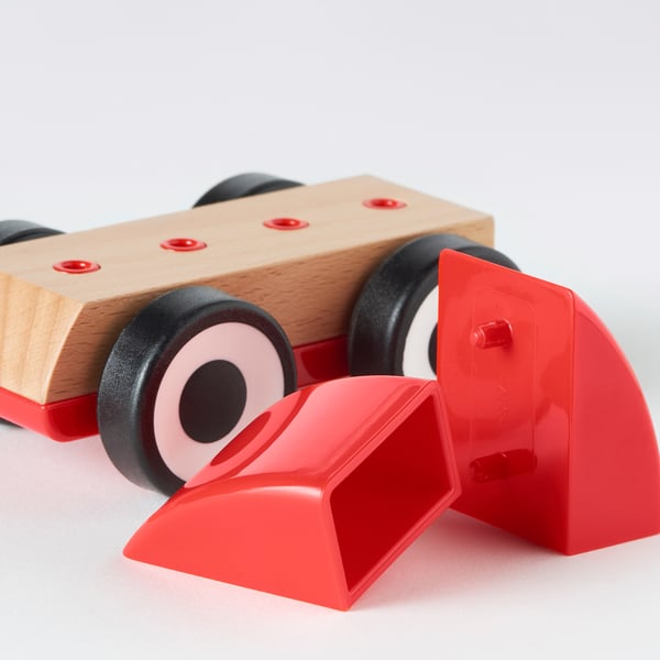 LILLABO Toy car, red - IKEA