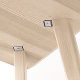 LISABO Desk, ash veneer, 118x45 cm