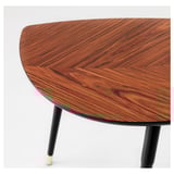 LÖVBACKEN Side table, medium brown, 77x39 cm