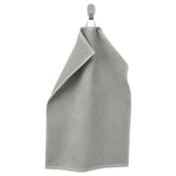 LUDDVIAL Hand towel, grey, 40x60 cm