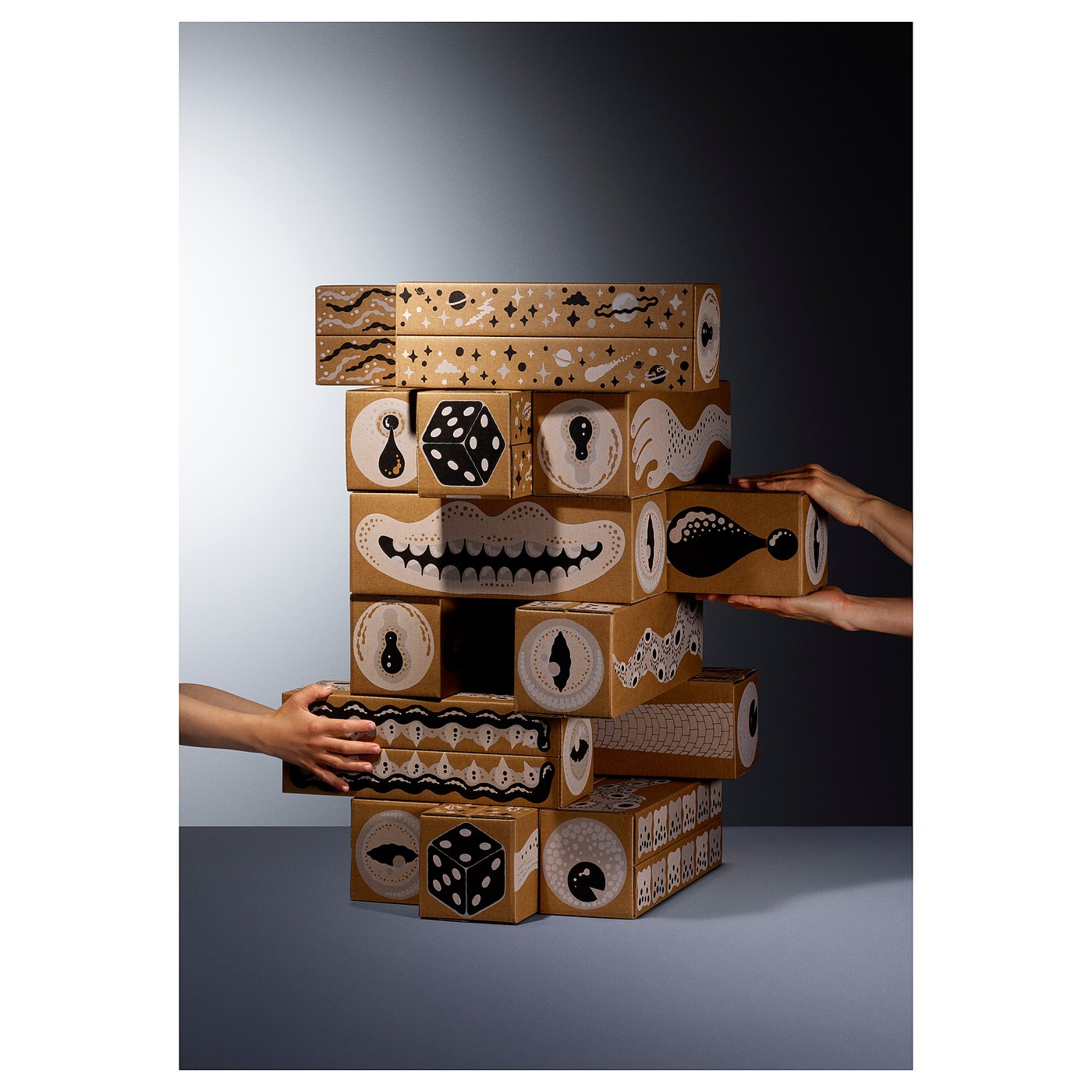 cardboard mechanical toys