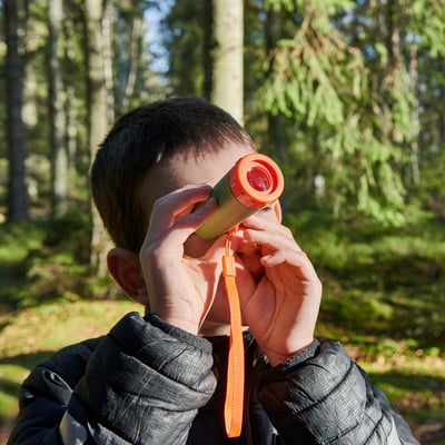 MAJBAGGE Monocular, green/orange