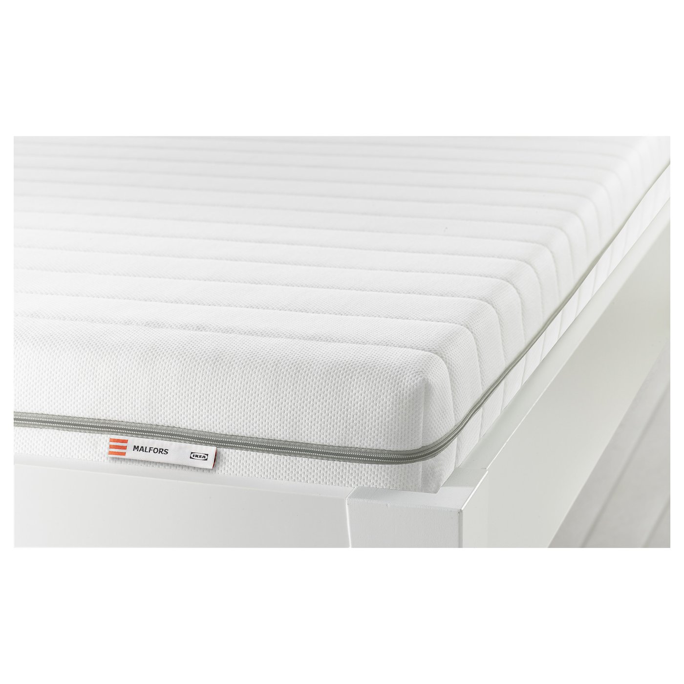 Malfors Foam Mattress Double Firm White Ikea