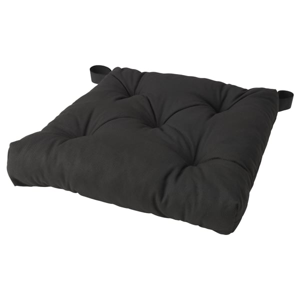 Malinda Chair Cushion Black 40 35x38x7 Cm Ikea