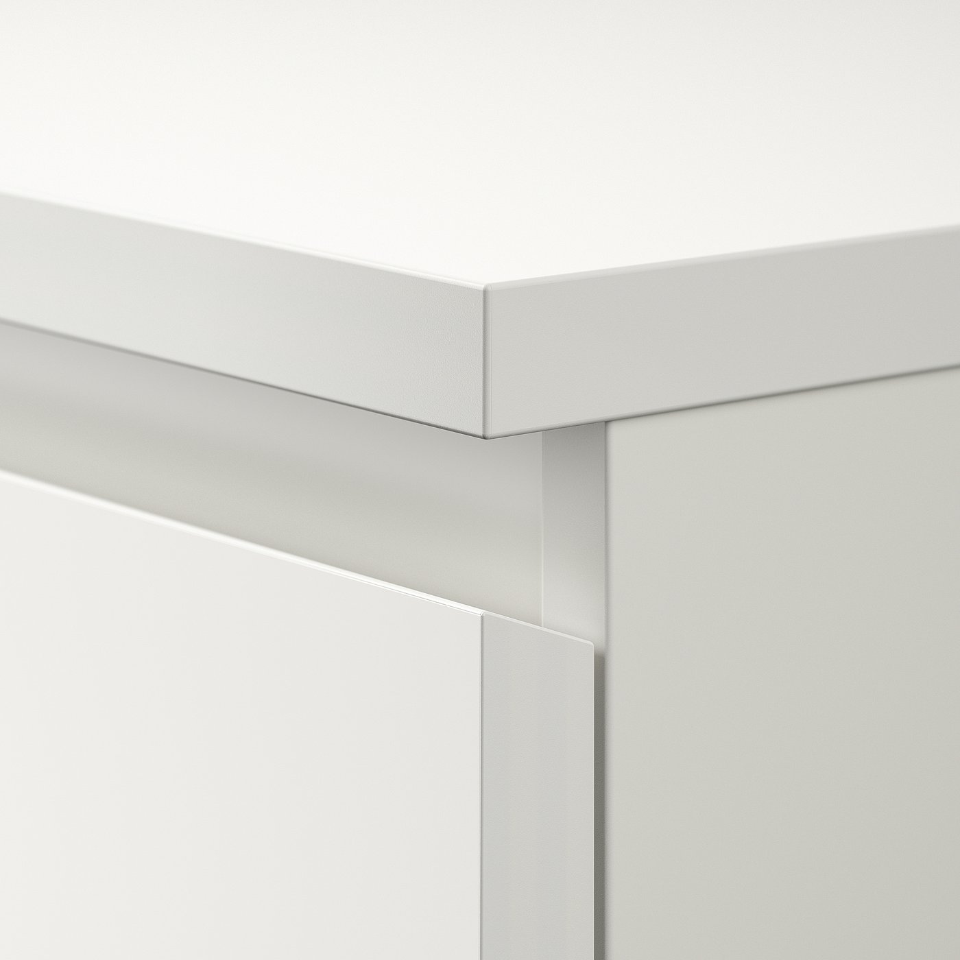 IKEA / MALM 80×100cm IKEA MALM Chest of 4 drawers - white 80x100 cm — Carted