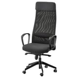 MARKUS Office chair, Vissle dark grey