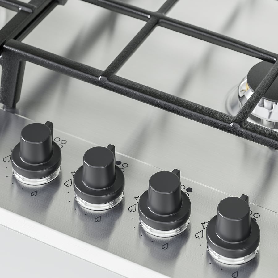 MATMÄSSIG Gas hob, stainless steel IKEA