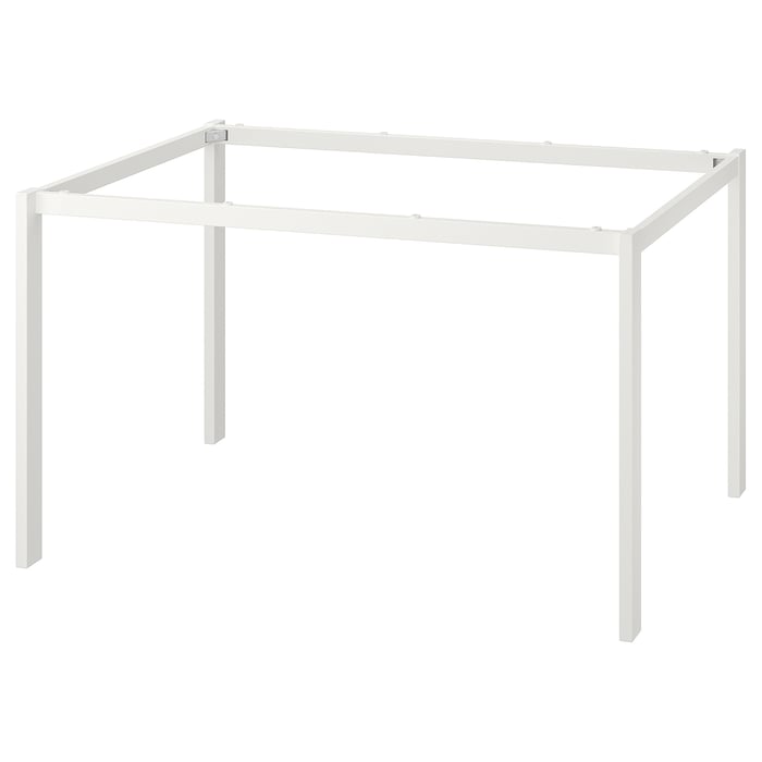 MELLTORP underframe, white, 125x75 cm IKEA