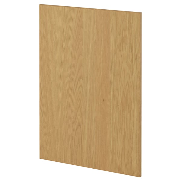 A METOD wooden panel, light brown, rectangular, smooth surface, plain design.