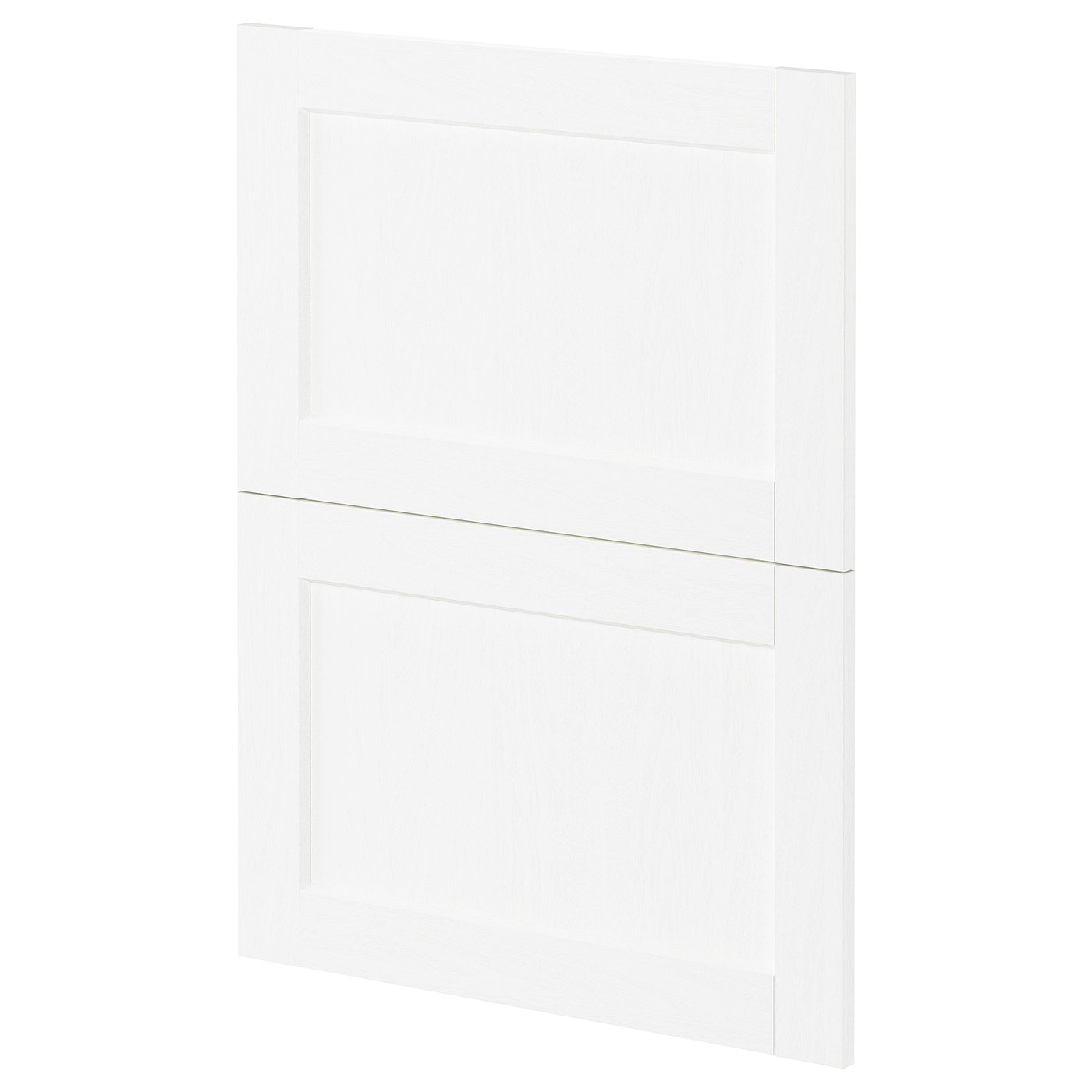 METOD 2 fronts for dishwasher, Enköping white/wood effect, 60 cm IKEA