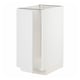 METOD Base cab f sink/waste sorting, white/Stensund white, 40x60x80 cm