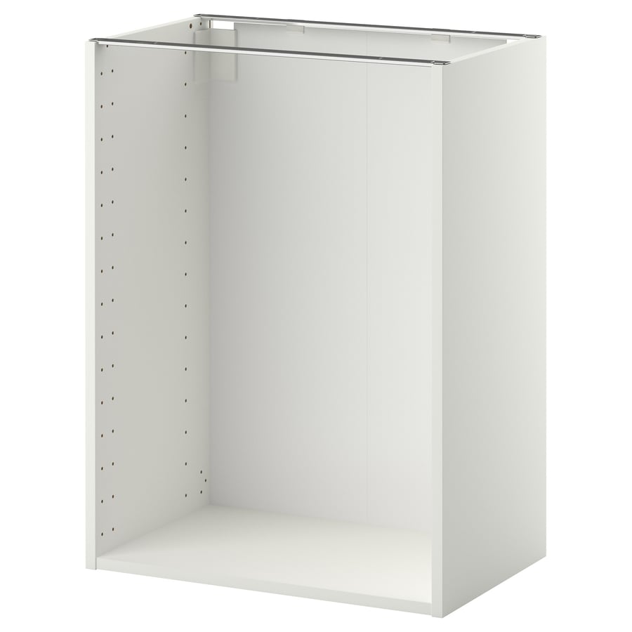 METOD Base frame, white, 60x37x80 cm IKEA