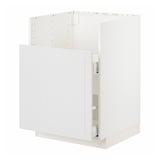 METOD / MAXIMERA Base cab f TALLSJÖN sink, white/Stensund white, 60x60 cm