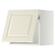 METOD Wall cabinet horizontal w push-open, white/Bodbyn off-white, 40x37x40 cm