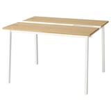 MITTZON Table top, oak veneer, 120x48 cm