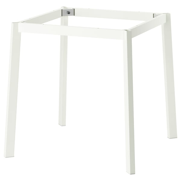 MITTZON Underframe f round conference table, white, 76x76x73 cm