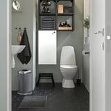 MJÖSA Pedal bin, dark grey, 12 l