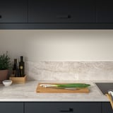 MÖCKLARP Custom made worktop, polished beige/brown/marble effect high pressure porcelain, 1 m²x2.0 cm