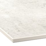 MÖCKLARP Custom made worktop, white/grey concrete effect/high pressure porcelain, 1 m²x2.0 cm