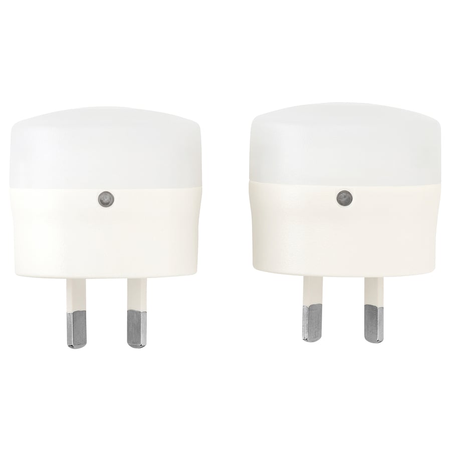 MÖRKRÄDD LED nightlight with sensor, white IKEA