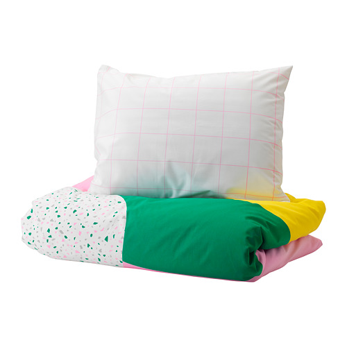 MÖJLIGHET Quilt cover and pillowcase IKEA