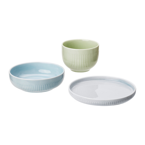 Plate/bowl, set of 3 IKEA
