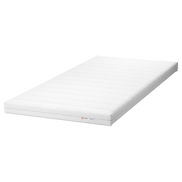 MOSHULT Foam mattress, firm, white - IKEA