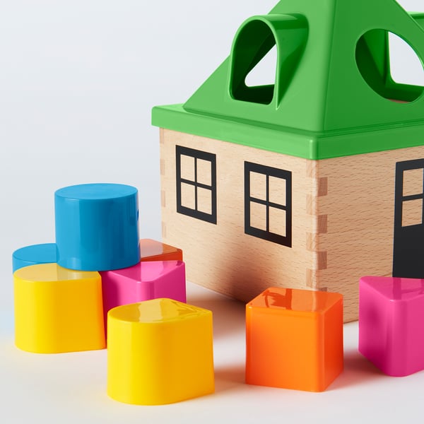 MULA Shape sorter, multicolour IKEA