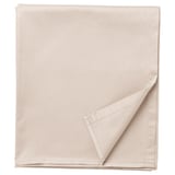 NATTJASMIN Flat sheet, light beige, King