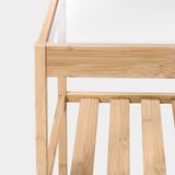 NESNA Bedside table, bamboo, 40x30 cm