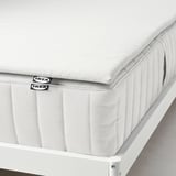 NOPAKTE Mattress pad, white, Single