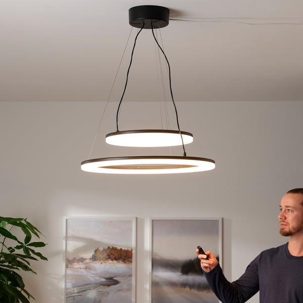 NORAFORS LED pendant lamp, dimmable, 58 cm