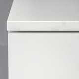 NORDLI Chest of 12 drawers, white, 160x145 cm