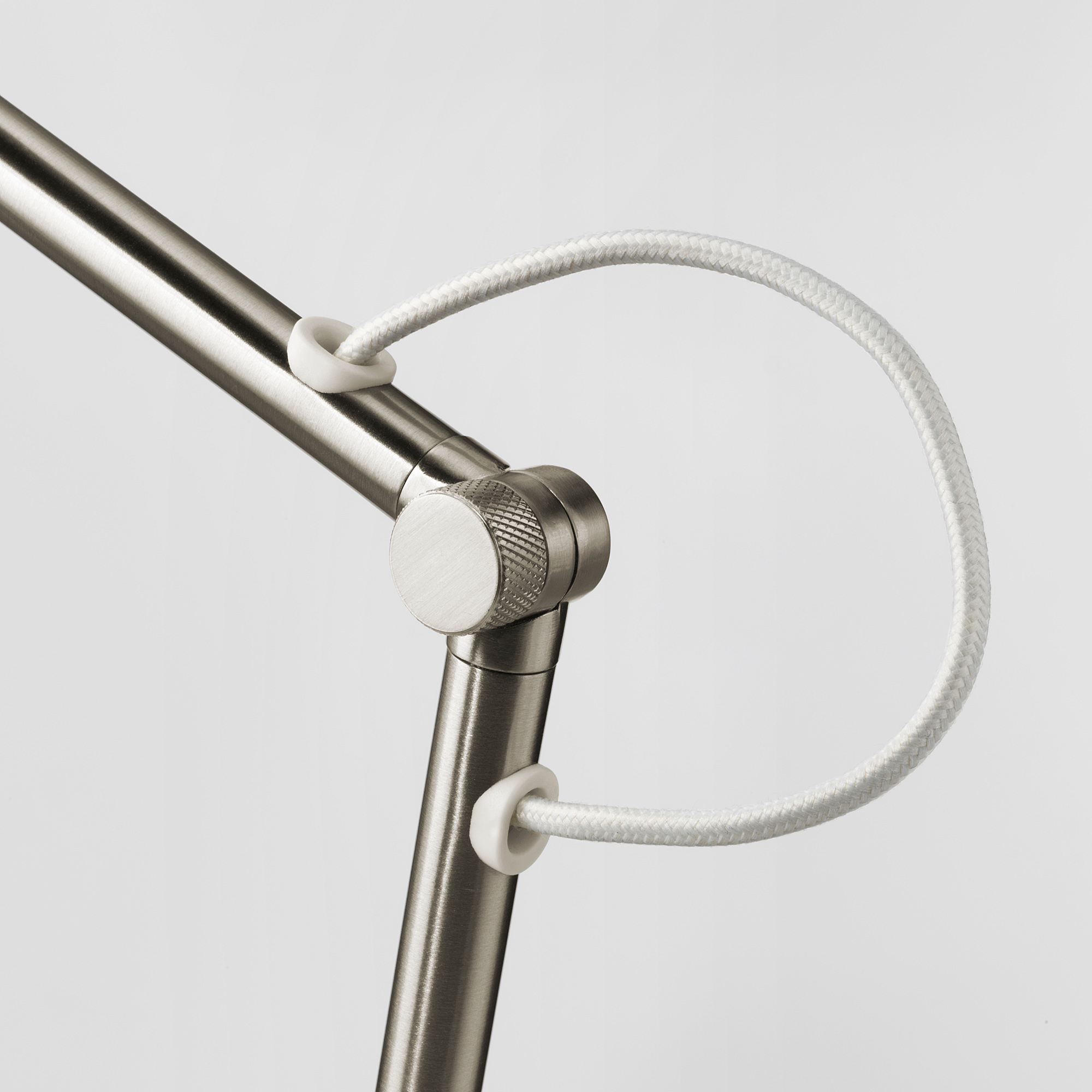 NYFORS Work lamp, nickelplated white IKEA