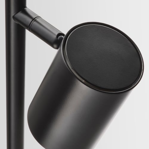 NYMÅNE floor lamp with 3-spot, anthracite - IKEA