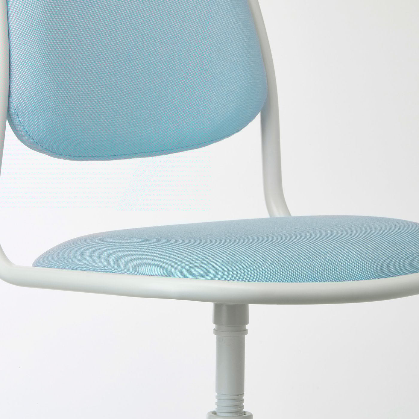 ÖRFJÄLL Children's desk chair, white, Vissle blue/green IKEA