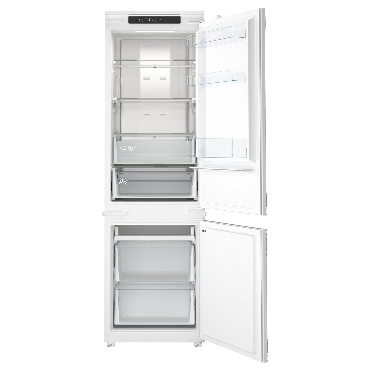 ÖVERNÄS Fridge/freezer 193/74 l