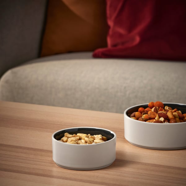 OMBONAD Bowl, dark grey, 11 cm