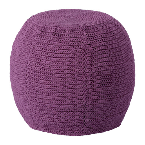 OTTERÖN / INNERSKÄR Pouffe, in/outdoor purple IKEA