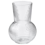 PÅDRAG Vase, clear glass, 17 cm