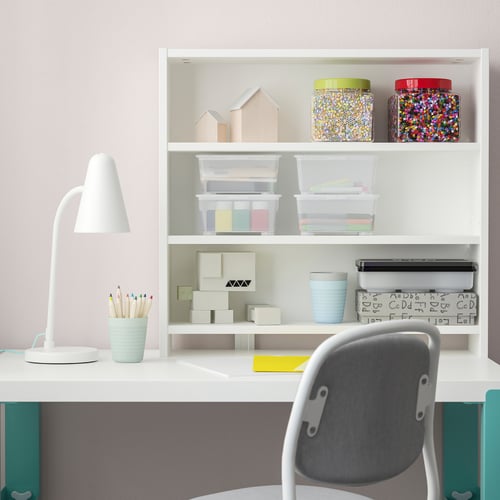PÅHL desk top shelf, white, 64x60 cm IKEA