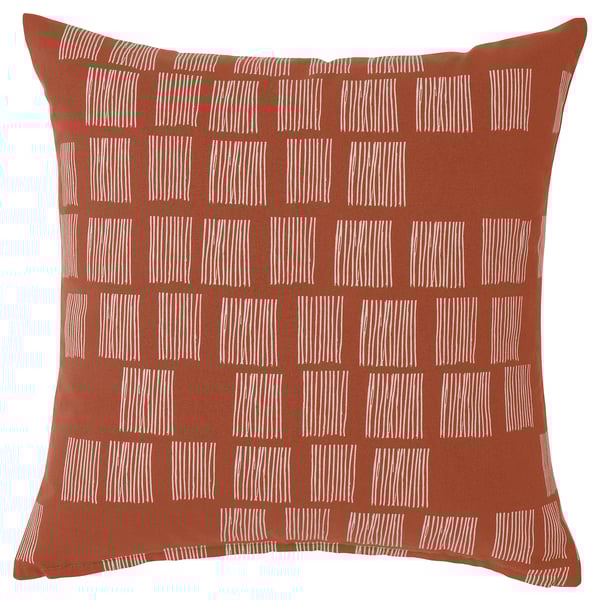 PALPLJUNGMAL Cushion cover, orange, 50x50 cm