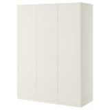 PAX / FORSAND Wardrobe combination, white/white, 150x60x201 cm