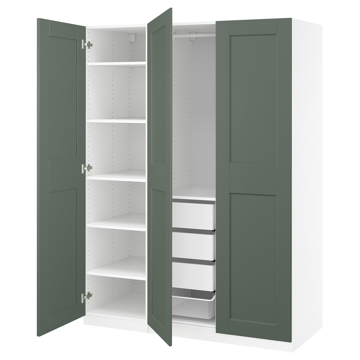 PAX / GRIMO Wardrobe combination 150x60x201 cm